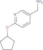 [6-(Cyclopentyloxy)pyridin-3-yl]methanamine