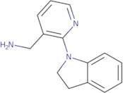 [2-(2,3-Dihydro-1H-indol-1-yl)-3-pyridinyl]-methanamine