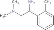 [2-Amino-2-(2-methylphenyl)ethyl]dimethylamine