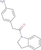 2-(4-Aminophenyl)-1-(2,3-dihydro-1H-indol-1-yl)ethan-1-one