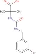 2-({[(3-Bromophenyl)methyl]carbamoyl}amino)-2-methylpropanoic acid