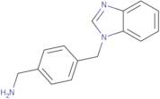 [4-(1H-1,3-Benzodiazol-1-ylmethyl)phenyl]methanamine