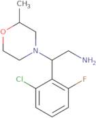 2-(2-Chloro-6-fluorophenyl)-2-(2-methylmorpholin-4-yl)ethan-1-amine