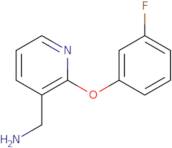 [2-(3-Fluorophenoxy)pyridin-3-yl]methanamine