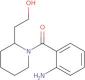 2-[1-(2-Aminobenzoyl)piperidin-2-yl]ethan-1-ol