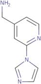 [2-(1H-Imidazol-1-yl)pyridin-4-yl]methanamine