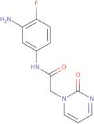 N-(3-Amino-4-fluorophenyl)-2-(2-oxo-1,2-dihydropyrimidin-1-yl)acetamide