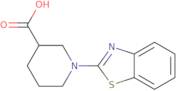 1-(1,3-Benzothiazol-2-yl)piperidine-3-carboxylic acid