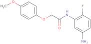 N-(5-Amino-2-fluorophenyl)-2-(4-methoxyphenoxy)-acetamide