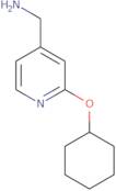 [2-(Cyclohexyloxy)pyridin-4-yl]methylamine