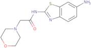 N-(6-Amino-1,3-benzothiazol-2-yl)-2-morpholin-4-ylacetamide