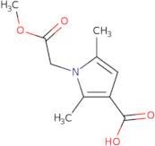 1-(2-Methoxy-2-oxoethyl)-2,5-dimethyl-1H-pyrrole-3-carboxylic acid