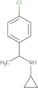 N-[1-(4-Chlorophenyl)ethyl]cyclopropanamine