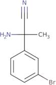 2-Amino-2-(3-bromophenyl)propanenitrile