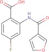 4-Fluoro-2-(furan-3-amido)benzoic acid