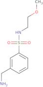 3-(Aminomethyl)-N-(2-methoxyethyl)benzene-1-sulfonamide