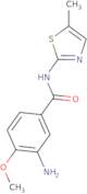 3-Amino-4-methoxy-N-(5-methyl-1,3-thiazol-2-yl)benzamide