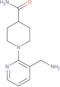 1-[3-(Aminomethyl)pyridin-2-yl]piperidine-4-carboxamide