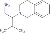 3-Methyl-2-(1,2,3,4-tetrahydroisoquinolin-2-yl)butan-1-amine