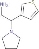 [2-Pyrrolidin-1-yl-2-(3-thienyl)ethyl]amine