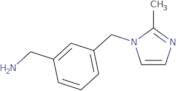 {3-[(2-Methyl-1H-imidazol-1-yl)methyl]phenyl}methanamine