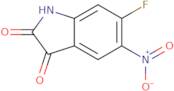 6-Fluoro-5-nitro-2,3-dihydro-1H-indole-2,3-dione