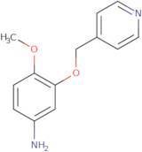 4-Methoxy-3-(pyridin-4-ylmethoxy)aniline