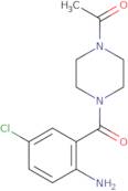 1-[4-(2-Amino-5-chloro-benzoyl)-piperazin-1-yl]-ethanone