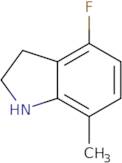 4-Fluoro-7-methyl-2,3-dihydro-1H-indole