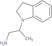 2-(2,3-Dihydro-1H-indol-1-yl)propan-1-amine