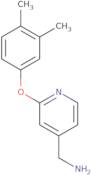 [2-(3,4-Dimethylphenoxy)pyridin-4-yl]methanamine