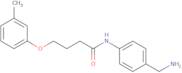 N-[4-(Aminomethyl)phenyl]-4-(3-methylphenoxy)butanamide