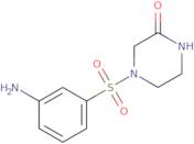 4-(3-Aminobenzenesulfonyl)piperazin-2-one