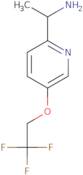 (1R)-1-[5-(2,2,2-Trifluoroethoxy)pyridin-2-yl]ethan-1-amine