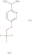 (1R)-1-[5-(2,2,2-Trifluoroethoxy)pyridin-2-yl]ethan-1-amine dihydrochloride