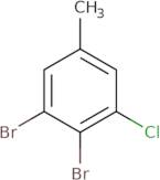 1,2-Dibromo-3-chloro-5-methylbenzene