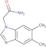 2-(5,6-Dimethyl-1H-1,3-benzodiazol-1-yl)acetamide