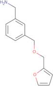 {3-[(Furan-2-ylmethoxy)methyl]phenyl}methanamine