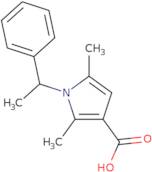 2,5-Dimethyl-1-(1-phenylethyl)-1H-pyrrole-3-carboxylic acid