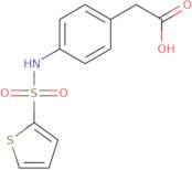 2-[4-(Thiophene-2-sulfonamido)phenyl]acetic acid