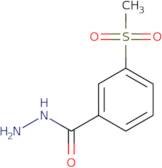 3-Methanesulfonylbenzohydrazide