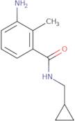 3-Amino-N-(cyclopropylmethyl)-2-methylbenzamide