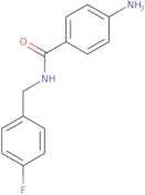 4-Amino-N-[(4-fluorophenyl)methyl]benzamide