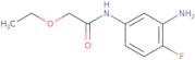 N-(3-Amino-4-fluorophenyl)-2-ethoxyacetamide