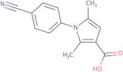 1-(4-Cyanophenyl)-2,5-dimethyl-1H-pyrrole-3-carboxylic acid