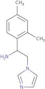 1-(2,4-Dimethylphenyl)-2-(1H-imidazol-1-yl)ethan-1-amine