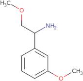 2-Methoxy-1-(3-methoxyphenyl)ethan-1-amine