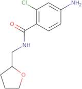 4-Amino-2-chloro-N-(oxolan-2-ylmethyl)benzamide