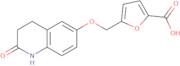 5-{[(2-Oxo-1,2,3,4-tetrahydroquinolin-6-yl)oxy]methyl}furan-2-carboxylic acid