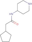 2-Cyclopentyl-N-(piperidin-4-yl)acetamide